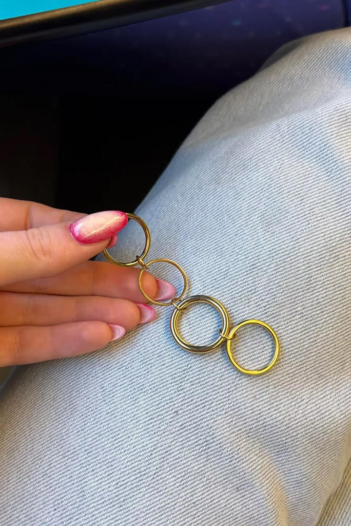 ZEYA - Ivana Minimalist Four Stacked Ring