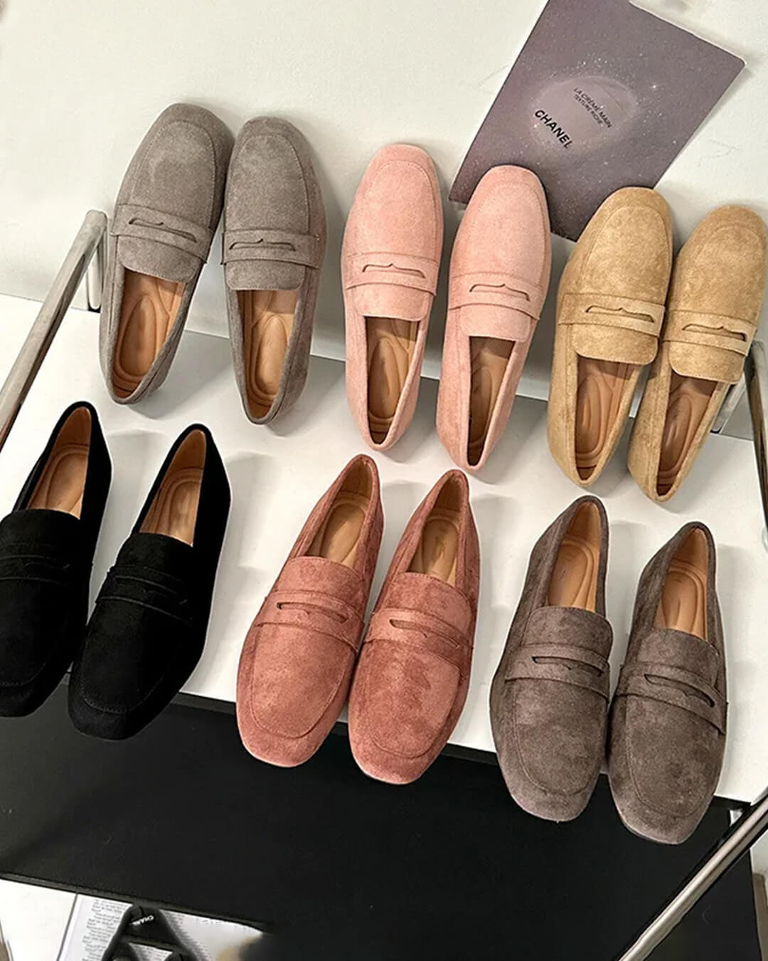 ZEYA - Janna Suede Slip - On Loafers