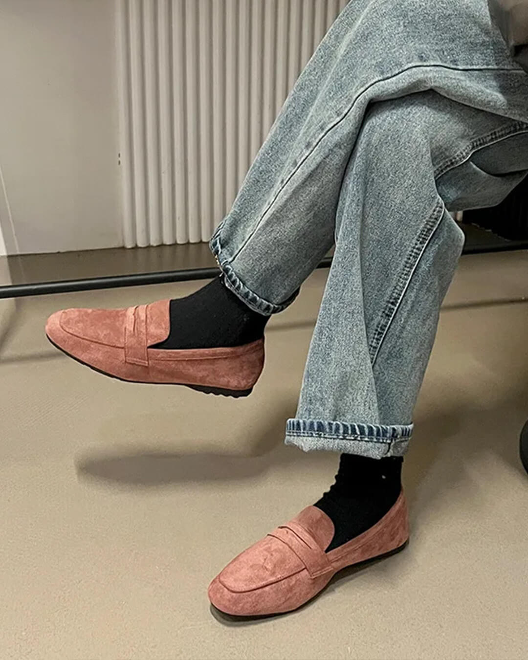 ZEYA - Janna Suede Slip - On Loafers