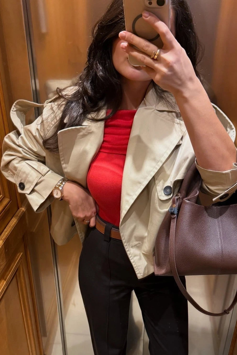 ZEYA - Lavinia Short Trench Coat