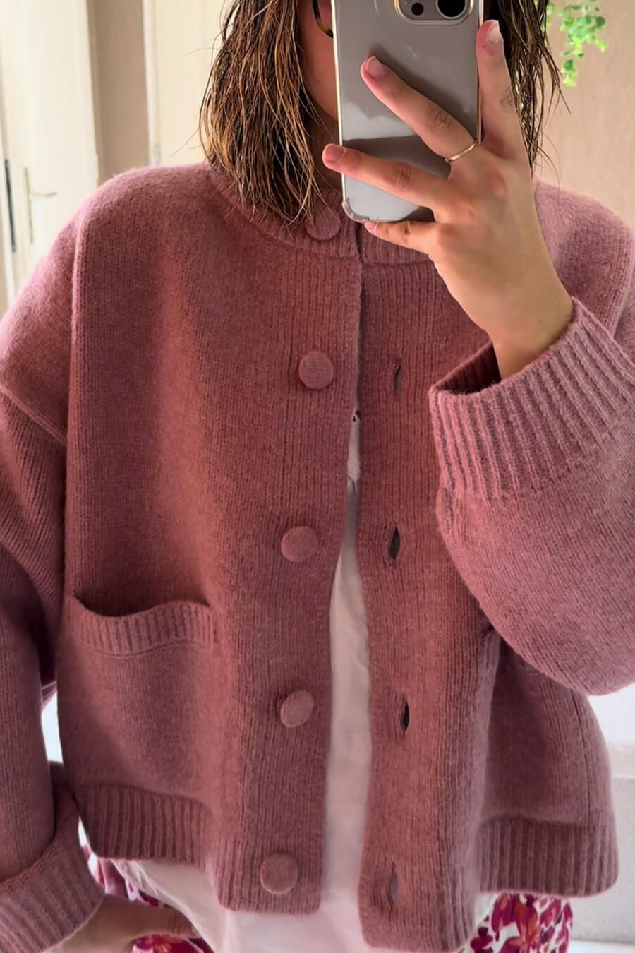 ZEYA - Leah Thick Knitted Cardigan