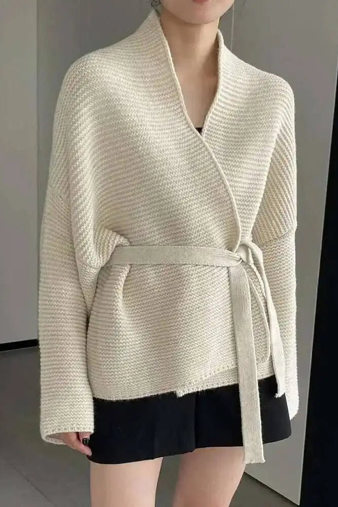 ZEYA - Madilyn Belted Knit Cardigan