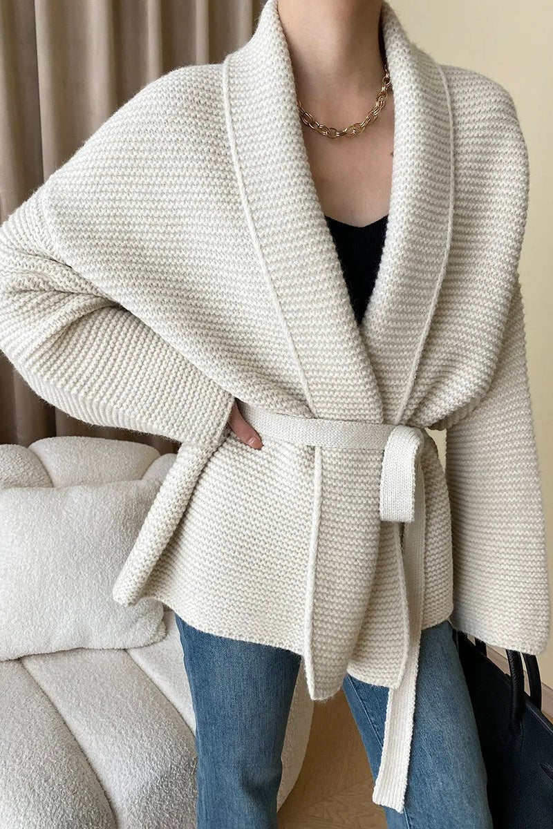 ZEYA - Madilyn Belted Knit Cardigan