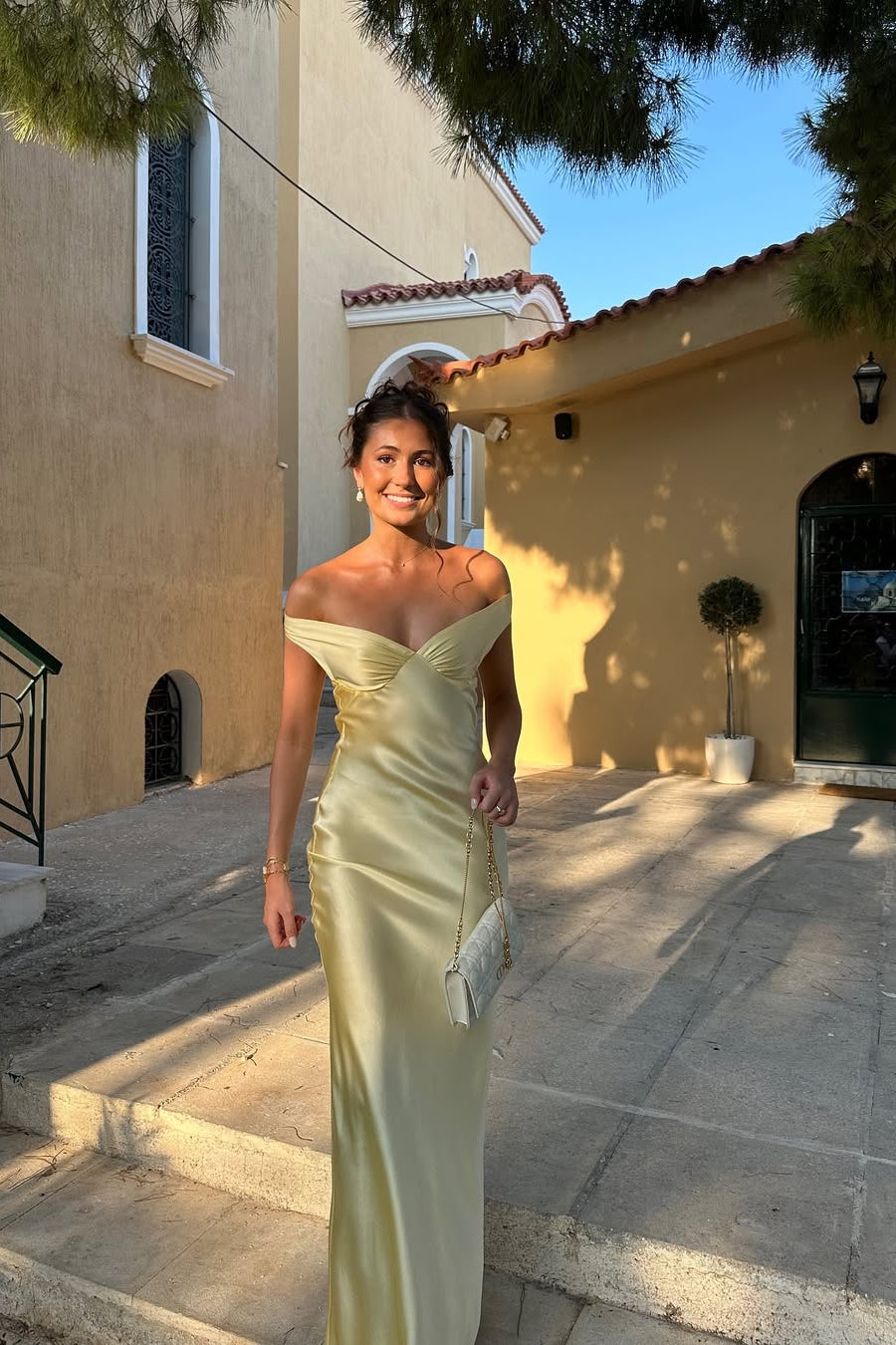 ZEYA - Maelle Backless Satin Maxi Dress