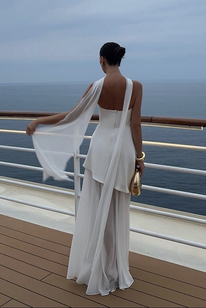 ZEYA - Mary Asymmetric Maxi Dress