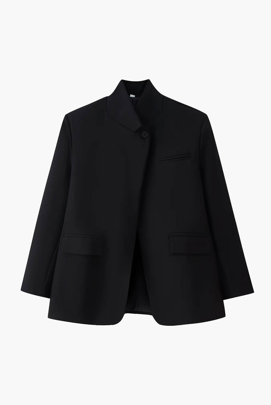 ZEYA - Melanie Plaid Stand Collar Blazer