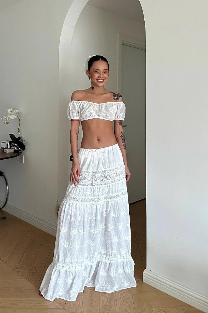 ZEYA - Melissa Bohemian Maxi Skirt Set