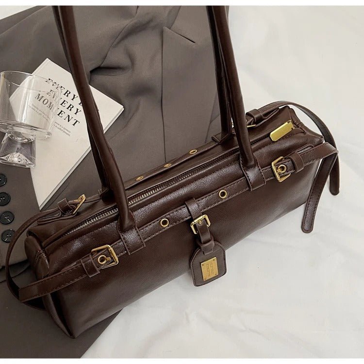 ZEYA - Nadia Leather Shoulder Bag