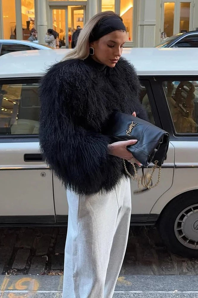 ZEYA - Nadine Short Faux Fur Coat