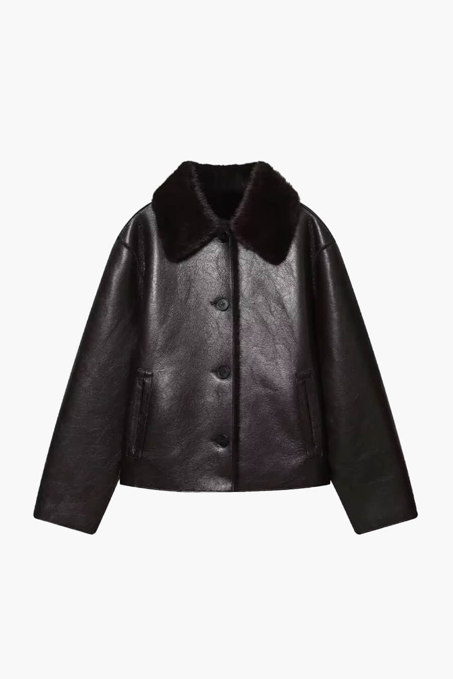 ZEYA - Naomi Reversible Faux fur Leather Jacket