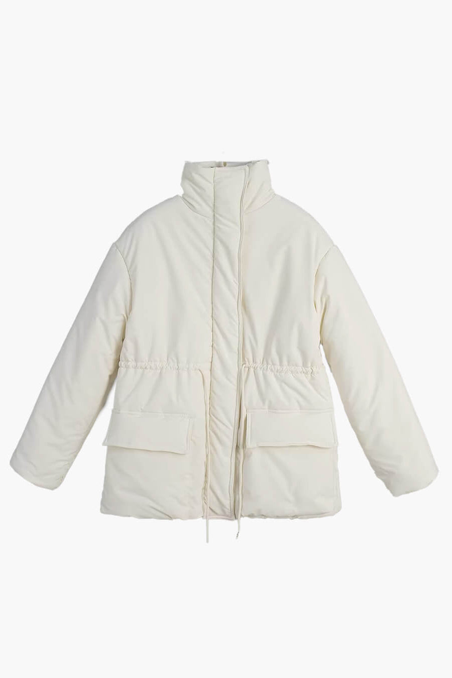 ZEYA - Neri Stand Collar Padded Puffer Coat