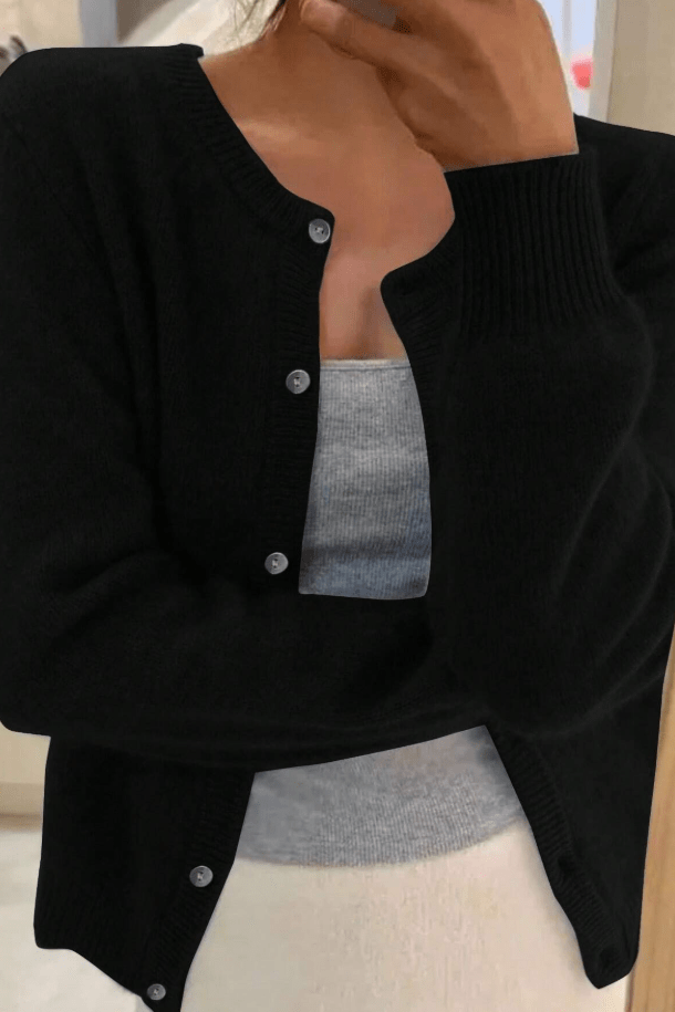 ZEYA - Ruth Button Front Knit Cardigan
