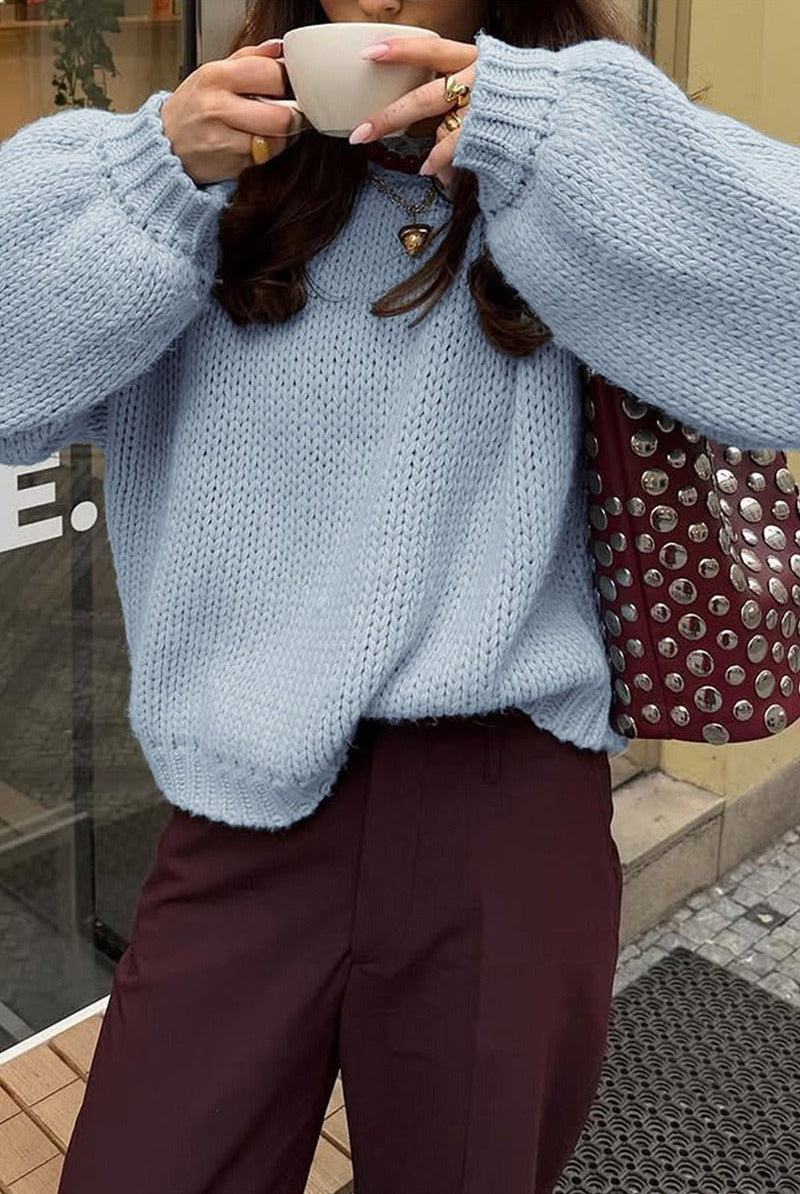 ZEYA - Sandra Crew Neck Layering Sweater