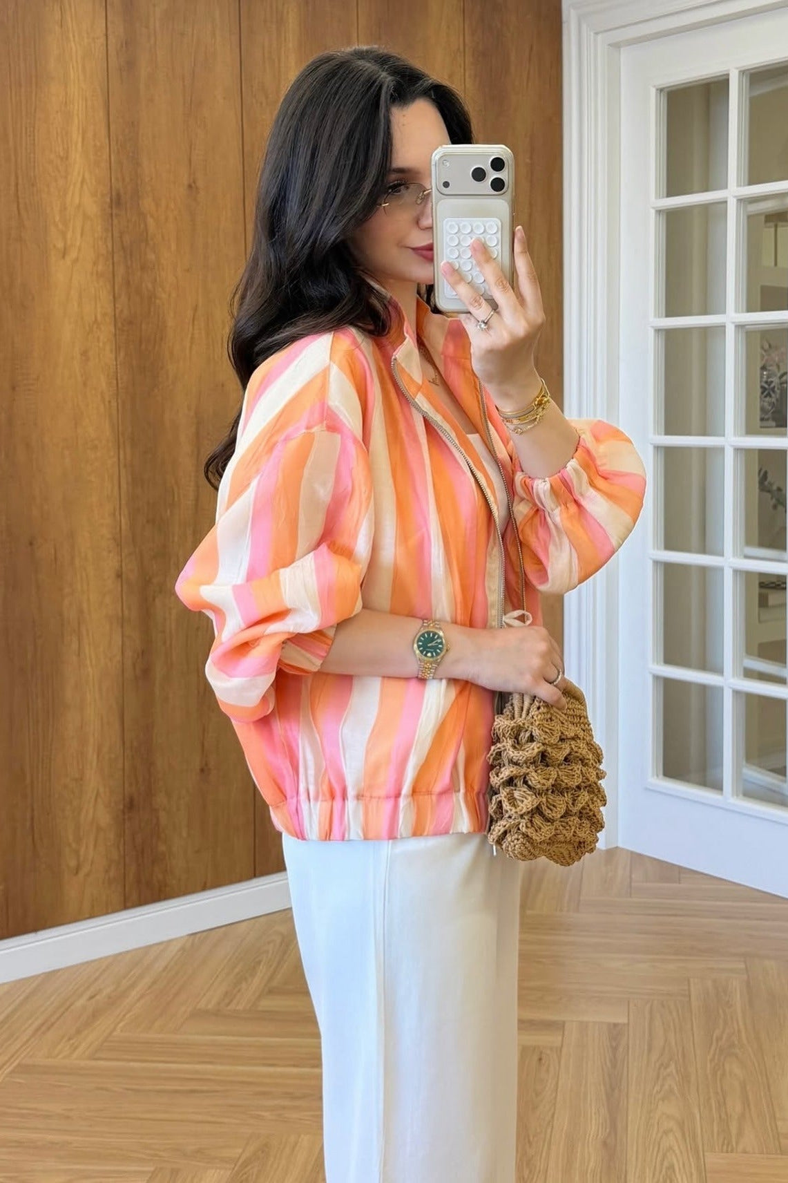 ZEYA - Sarah Candy Bomber Jacket