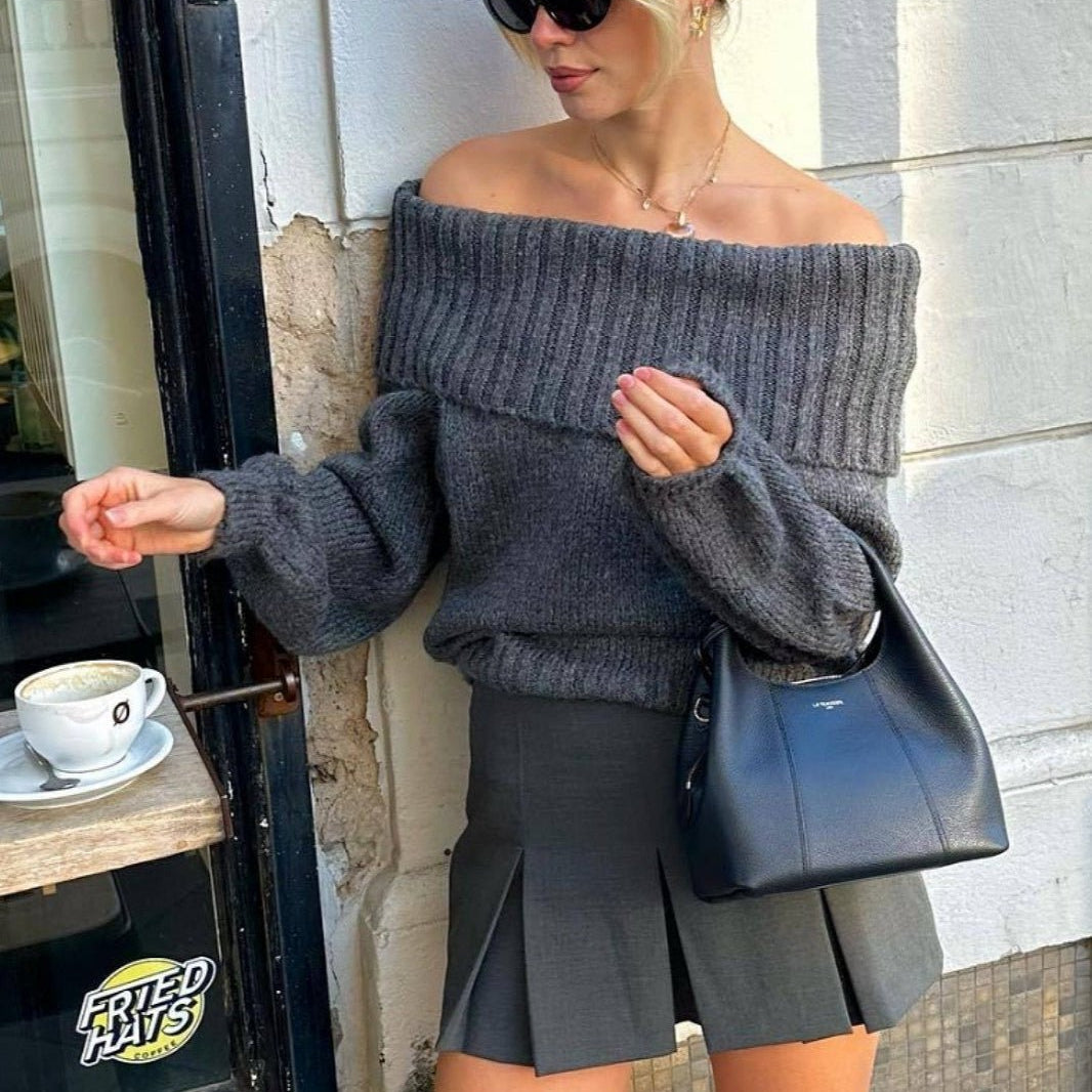 ZEYA - Siena Off - Shoulder Sweater