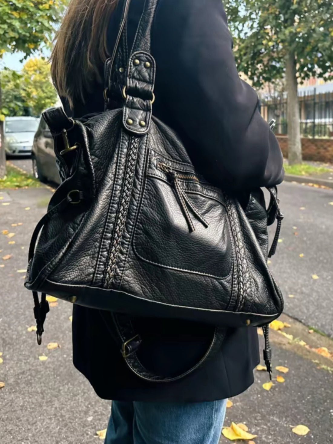 ZEYA - Siena Shoulder City Bag