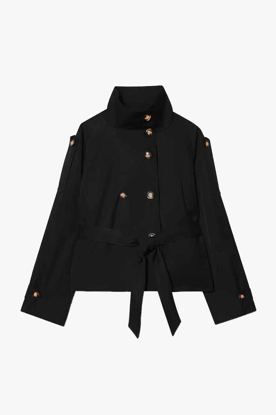 ZEYA - Sofia Cropped Trench Coat
