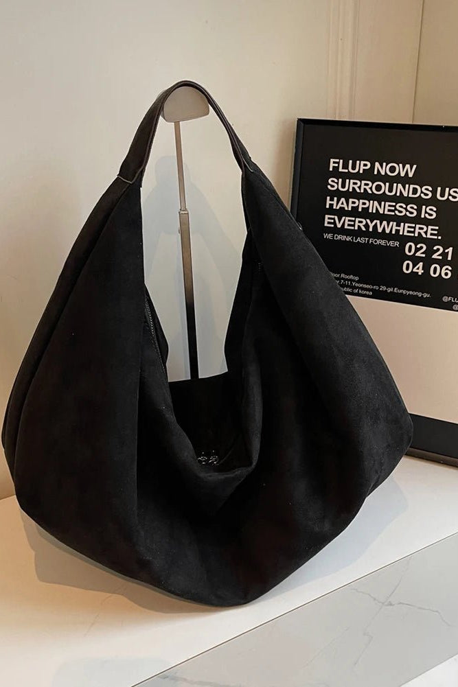 ZEYA - Sylvie Suede Hobo Handbag
