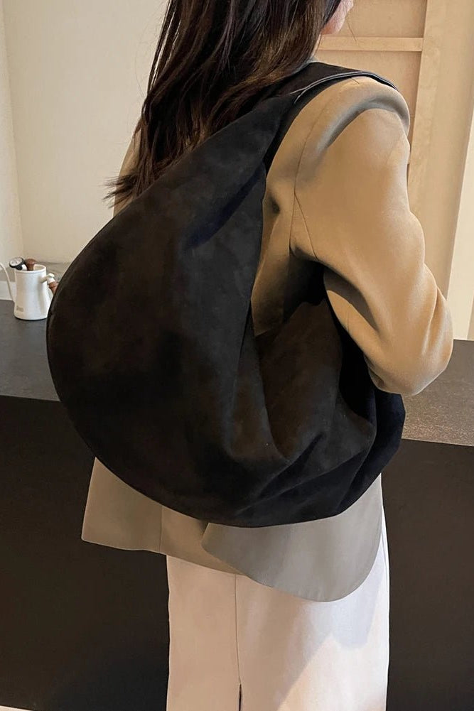 ZEYA - Sylvie Suede Hobo Handbag