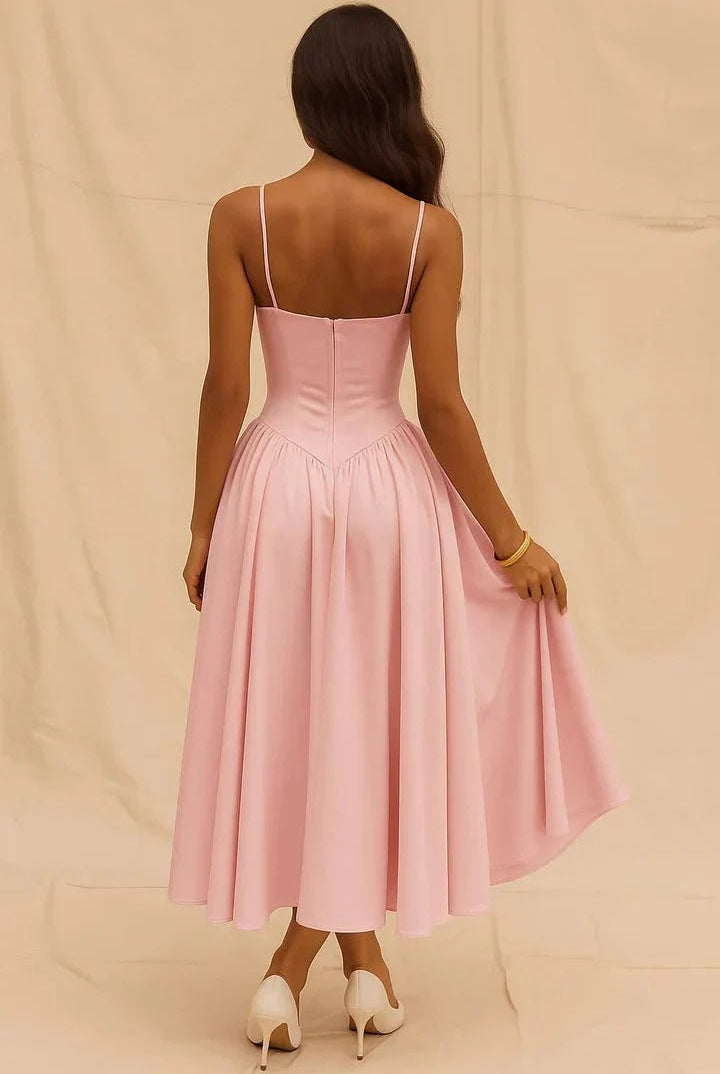 ZEYA - Thomasin Midi Wedding Guest Dress