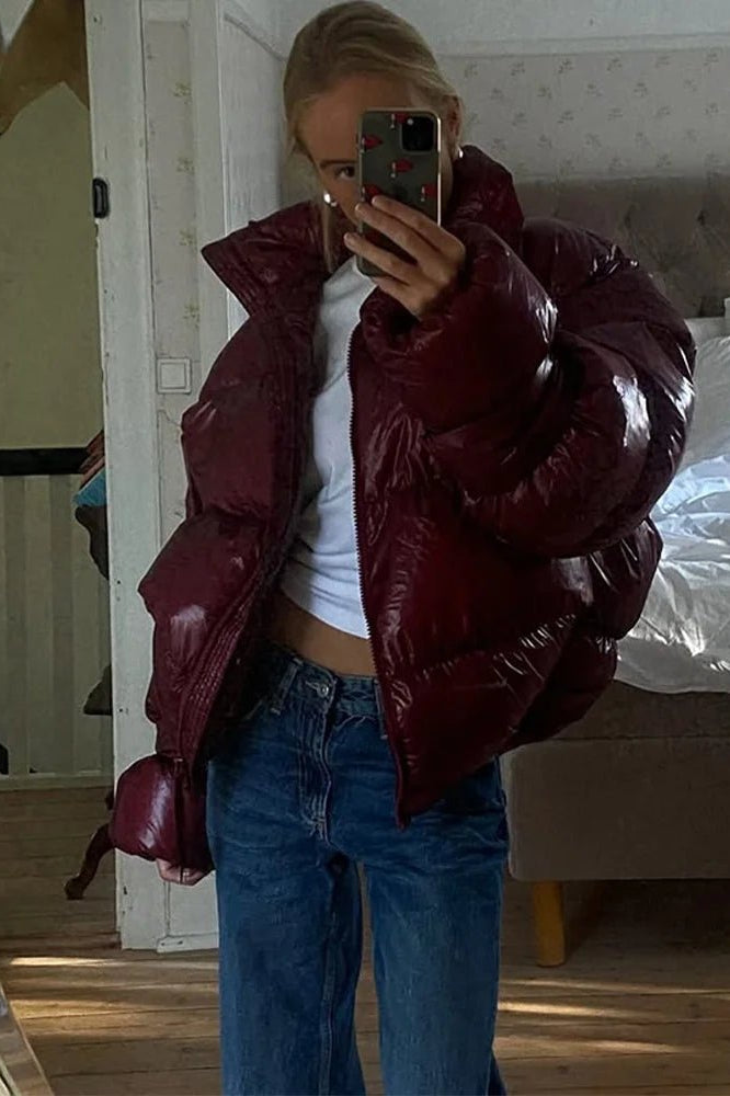 ZEYA - Tyla Shiny Puffer Jacket