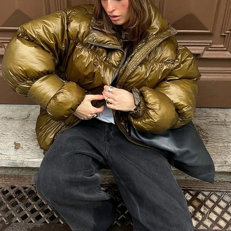 ZEYA - Tyla Shiny Puffer Jacket