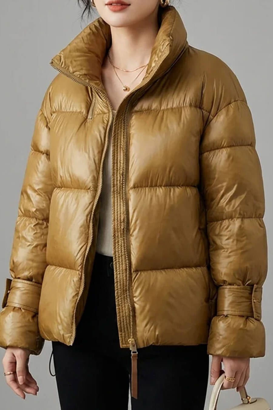 ZEYA - Tyla Shiny Puffer Jacket