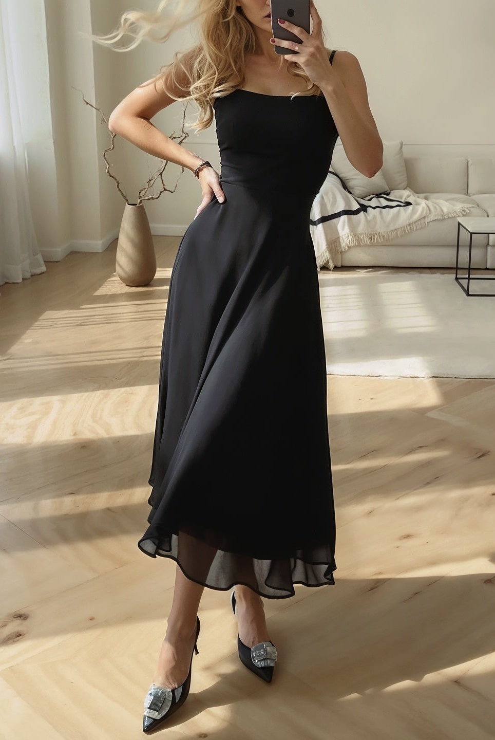 ZEYA - Verity Sleeveless Midi Dress