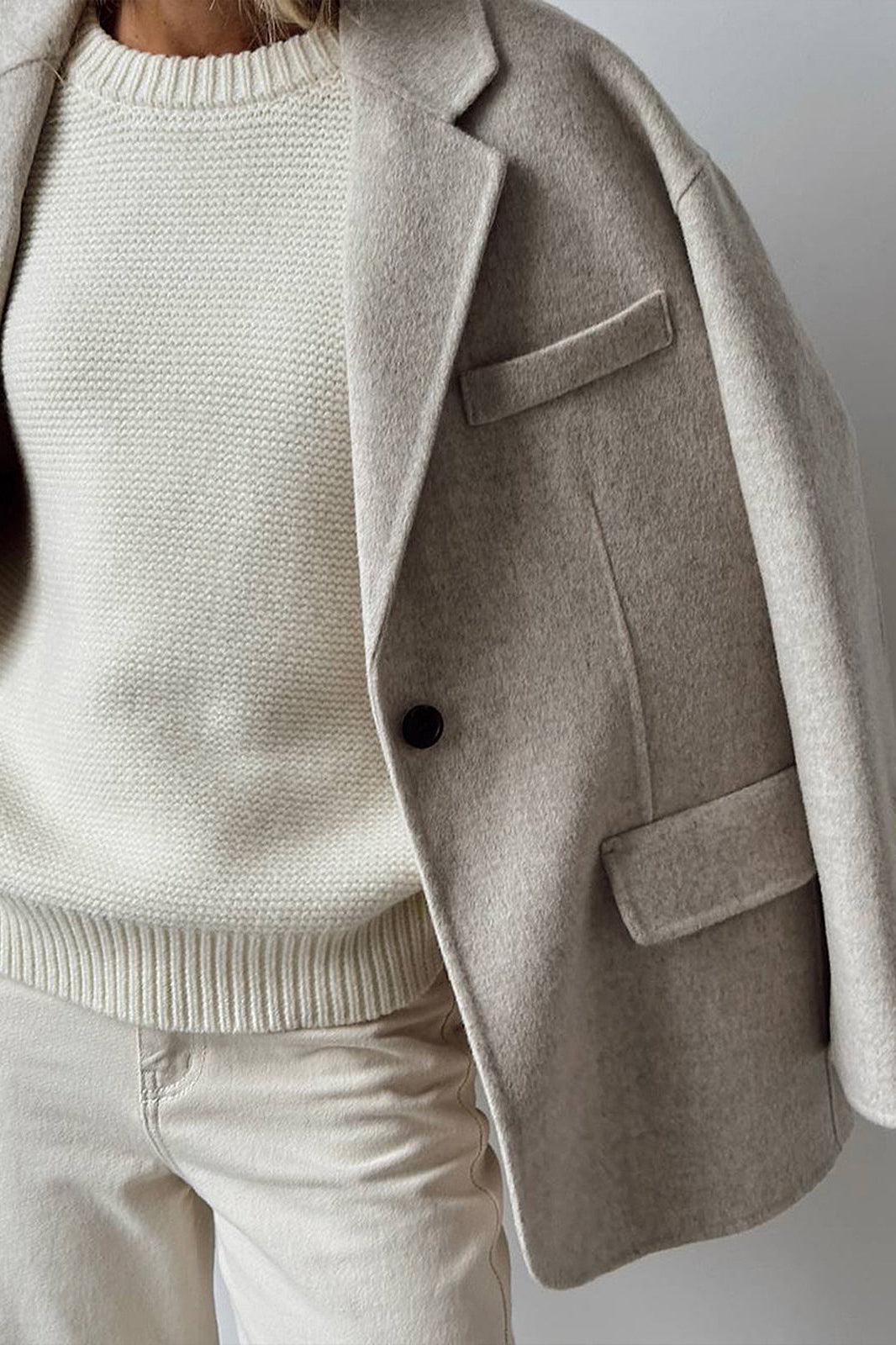 ZEYA - Via Creme Knit Sweater