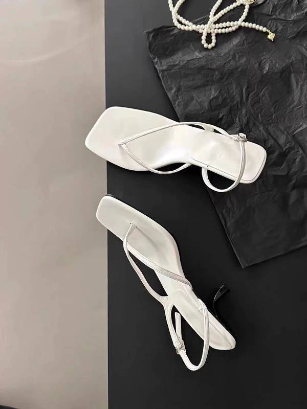 Celeste sandales à talon haut minimalistes
