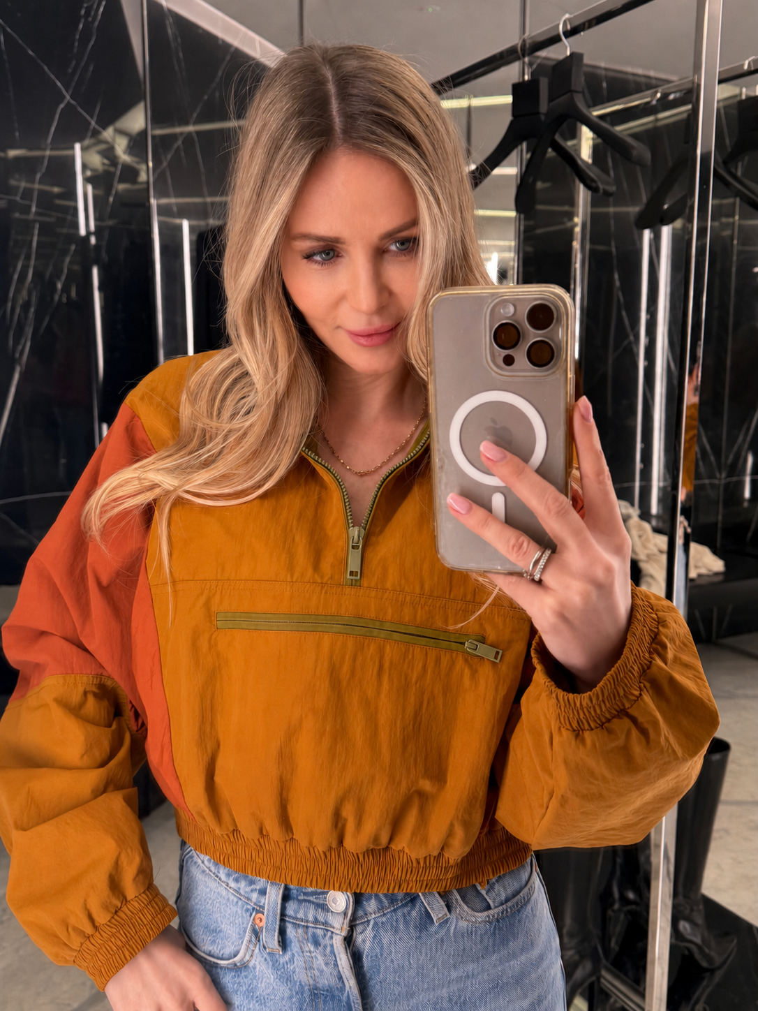 Miranda Windjacke mit Halbreißverschluss