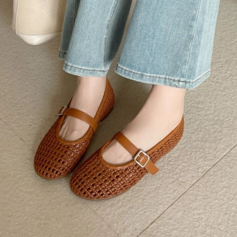 Ballerines Sophia en maille