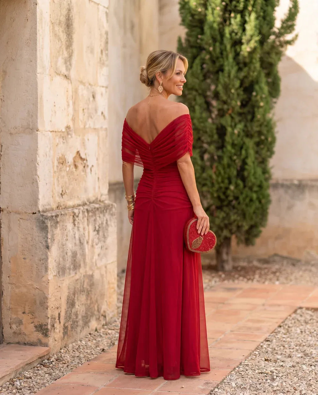 Robe maxi en maille Naomi