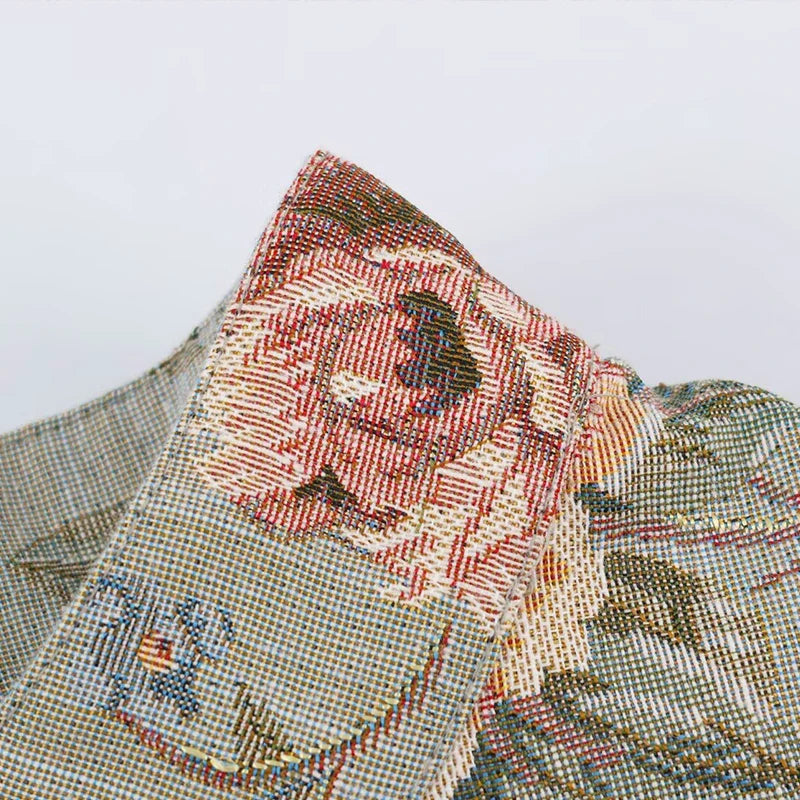 Anne Vintage Jacquard Kurzjacke