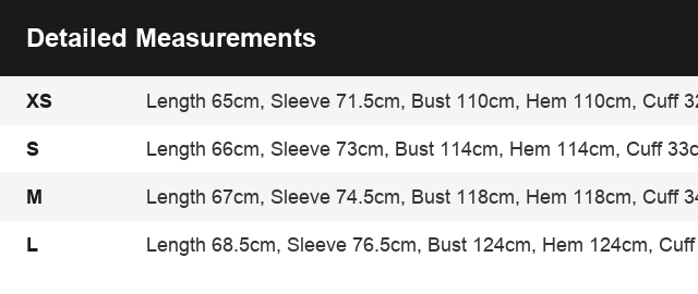 Size Guide
