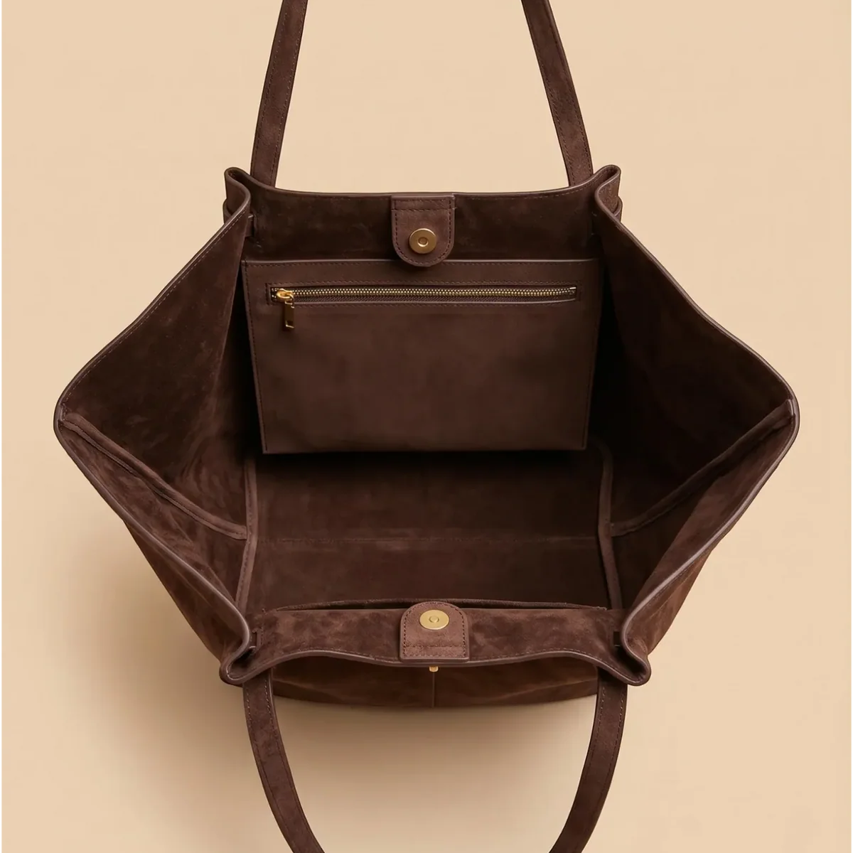 Borsa tote in suede Nora Bat-Wing