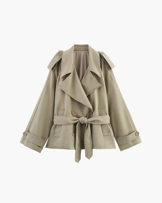 Fabienne Oversized Trenchcoat mit Gürtel