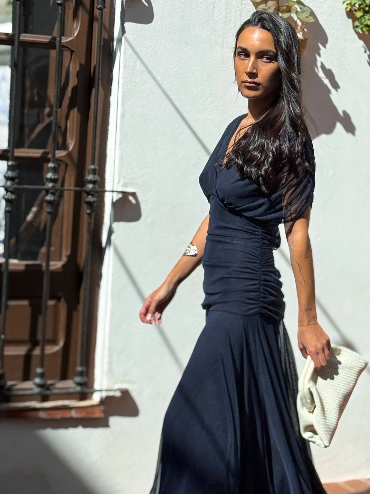 Robe maxi en maille Naomi