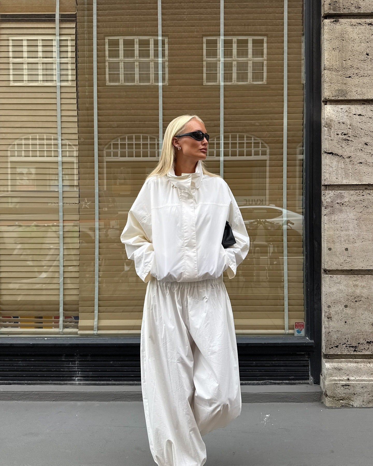 Fiona Windbreaker-Jacke mit Funnel-Neck