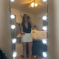 Eva Tiefes V-Ausschnitt Neckholder Tanktop