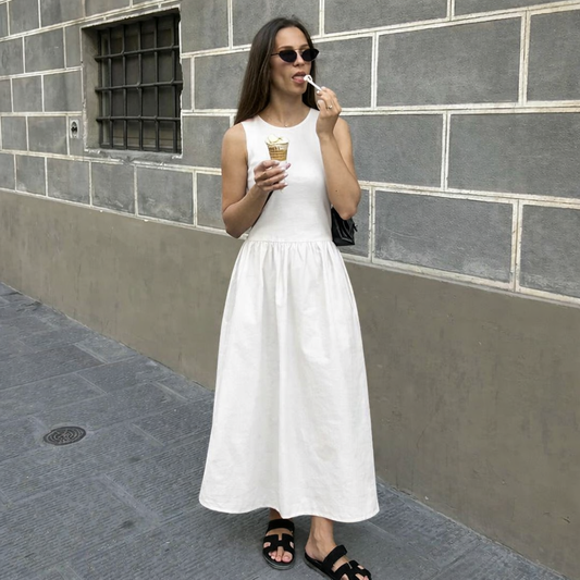 Dalhia Robe d'été sans manches