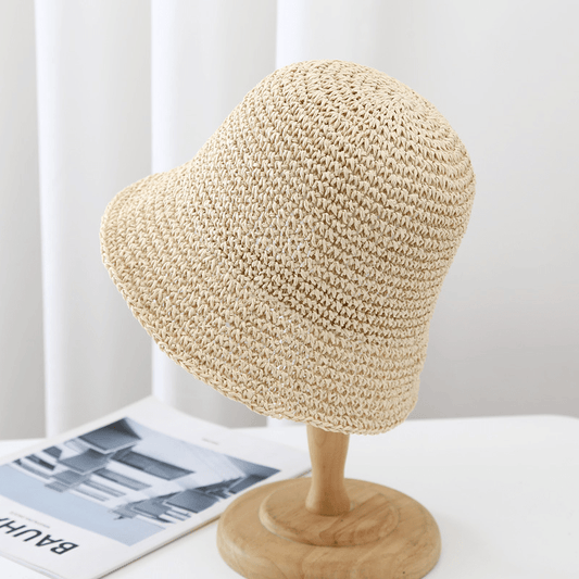 Monique Wide-Brim Bucket Hat
