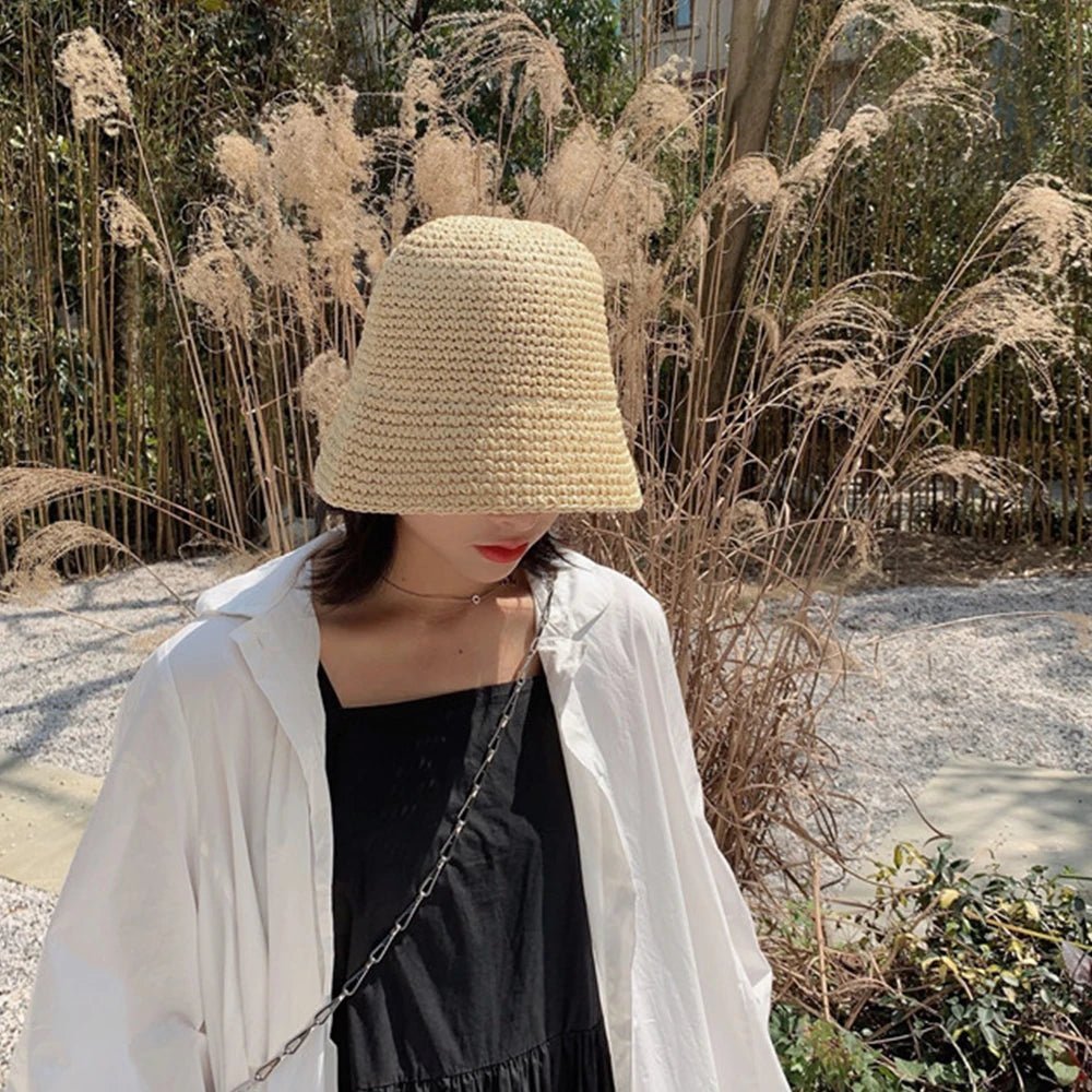 Monique cappello bucket a tesa larga