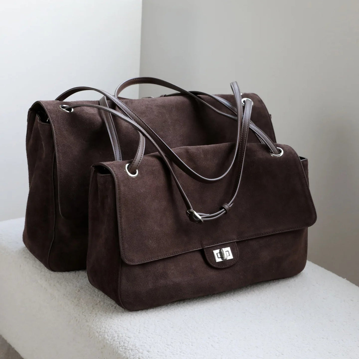 Lena Retro-Shopper aus gefrostetem Rindsleder