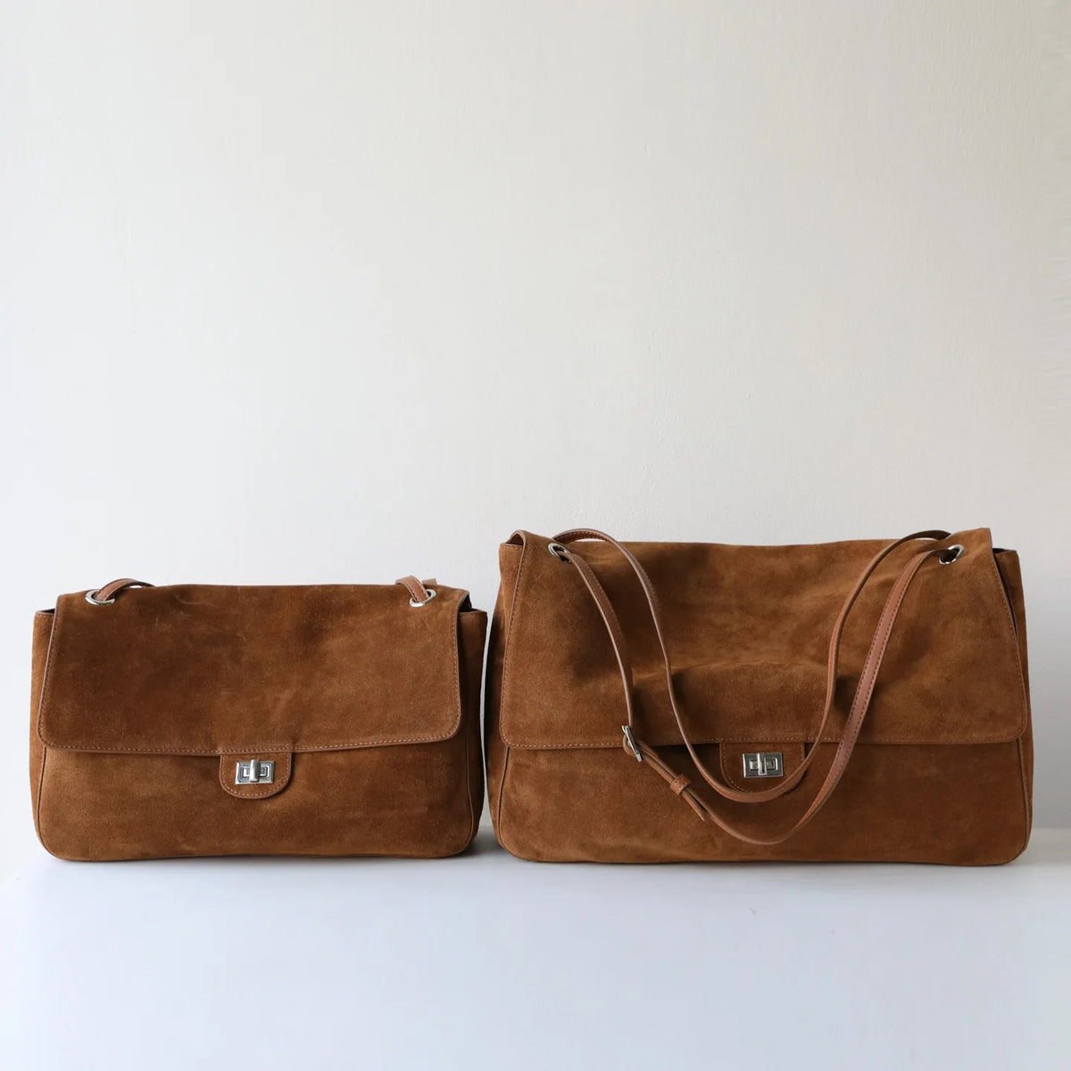Lena Retro-Shopper aus gefrostetem Rindsleder