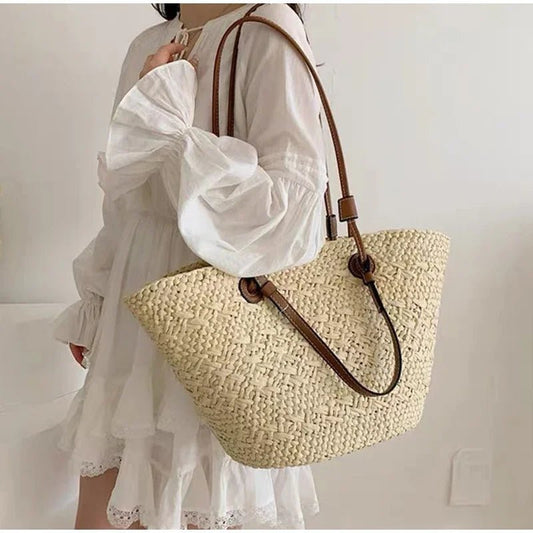 Kyline Woven Summer Tote