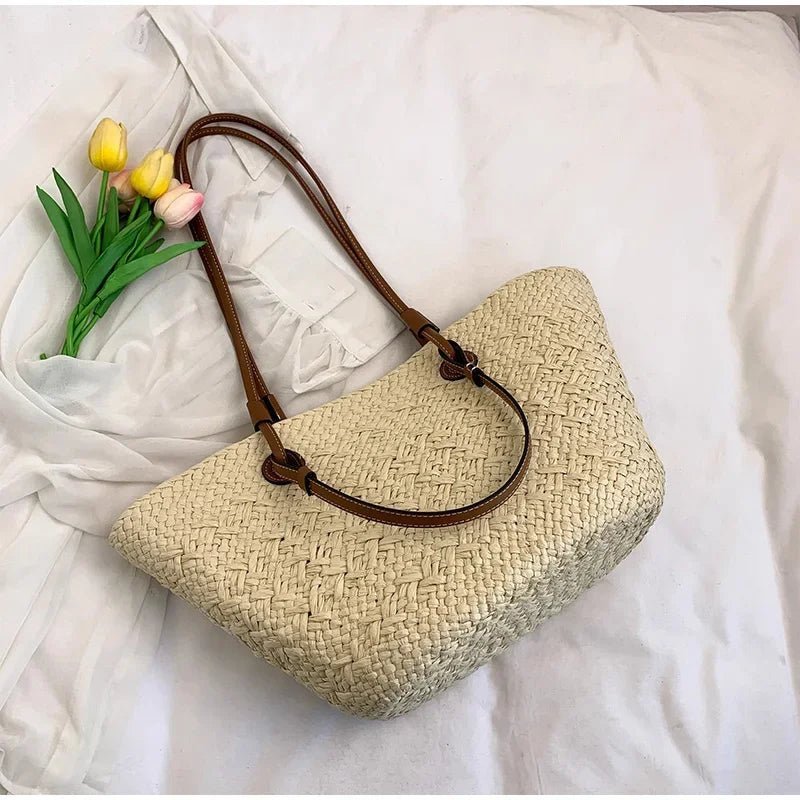 Borsa estiva intrecciata Margot