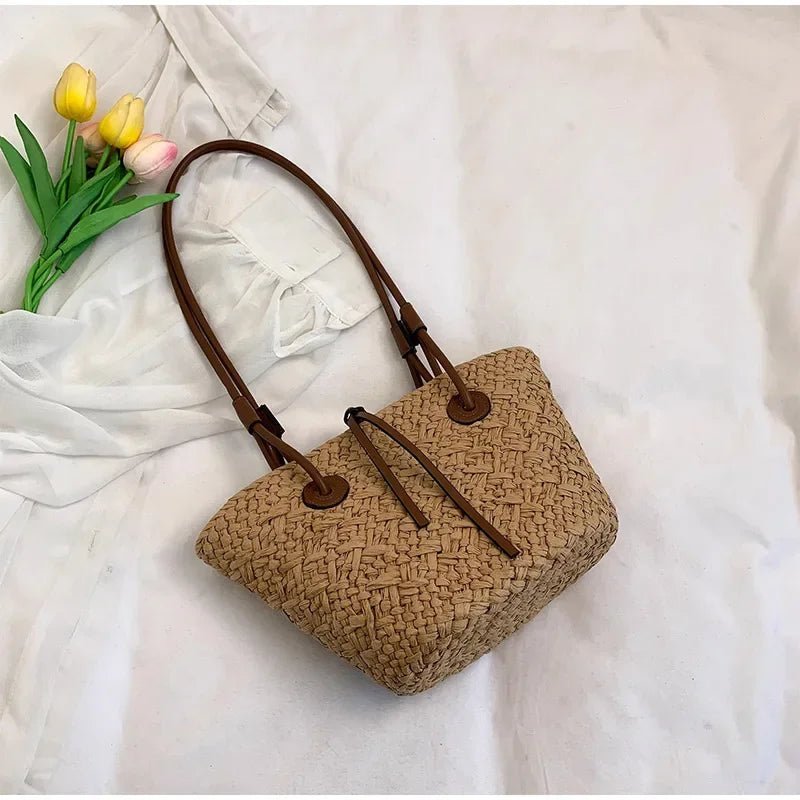 Borsa estiva intrecciata Margot