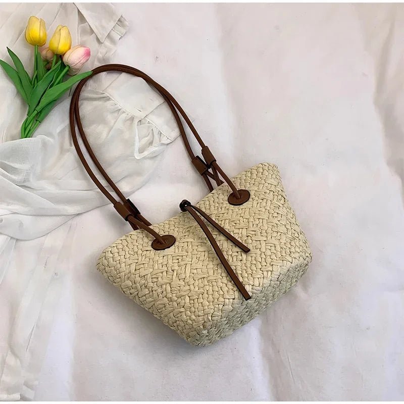 Borsa estiva intrecciata Margot