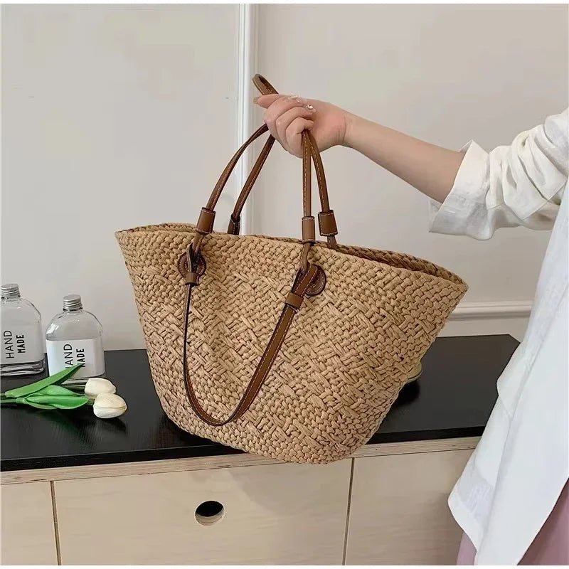 Borsa estiva intrecciata Margot